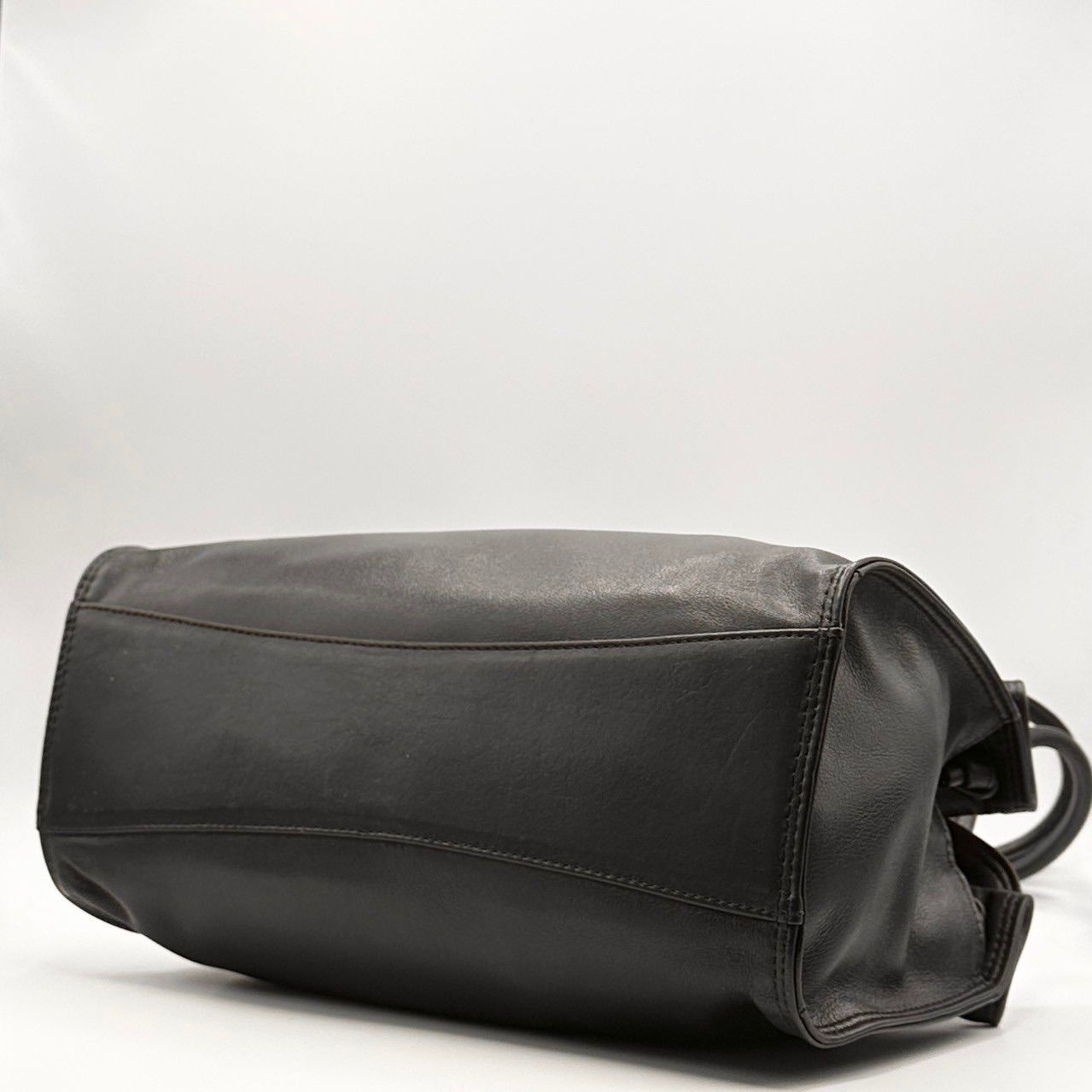 KITAMURA キタムラ レザー フォーマルバッグ フローラル フラワー