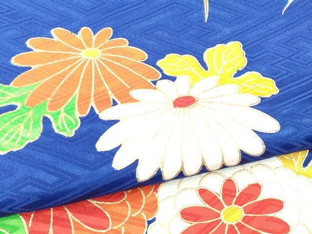 お引きずり・お引き摺り・引き振袖　結婚式　草花文　暈し染め　金銀彩　逸品 平和屋着物○お引きずり・お引き摺り・引き振袖 和装 結婚式