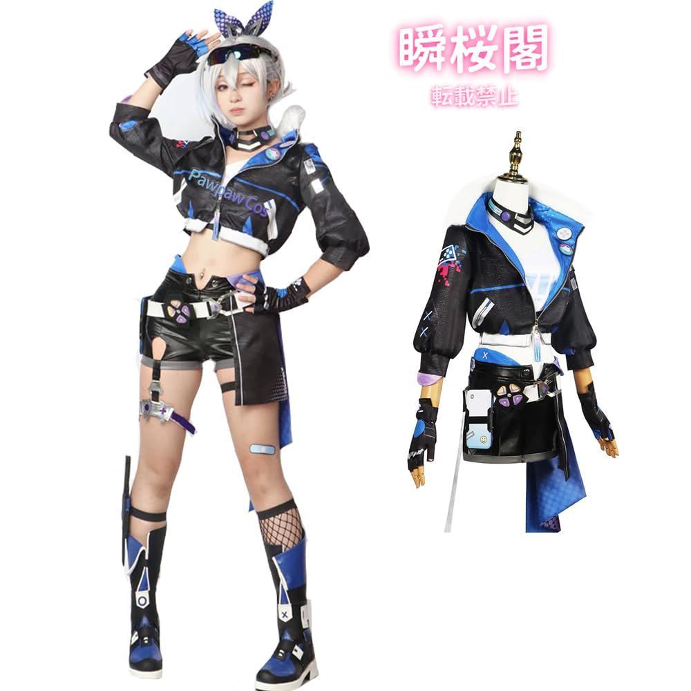 新発売 新発売 崩壊 コスプレ スターレイル コスプレ衣装 学園祭 ハロウィン 変装 仮装 文化祭 誕生日 舞台装 Honkai Star Rail Cosplay銀狼 ぎんろう ハロウィン CS0916BJ
