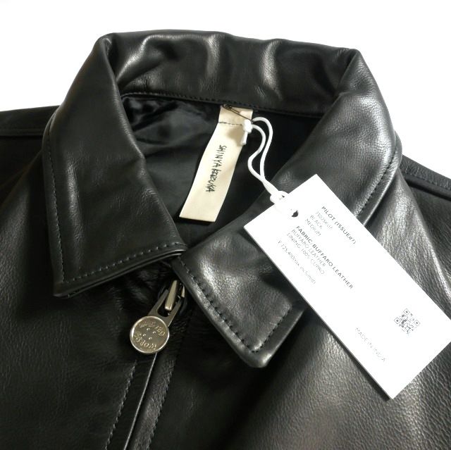 シンヤコズカ SHINYA KOZUKA 25AW PILOT パイロットジャケット レザー 