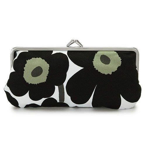 WHITE×BLACK(027003/030) [マリメッコ] コスメポーチ MARIMEKKO がま口