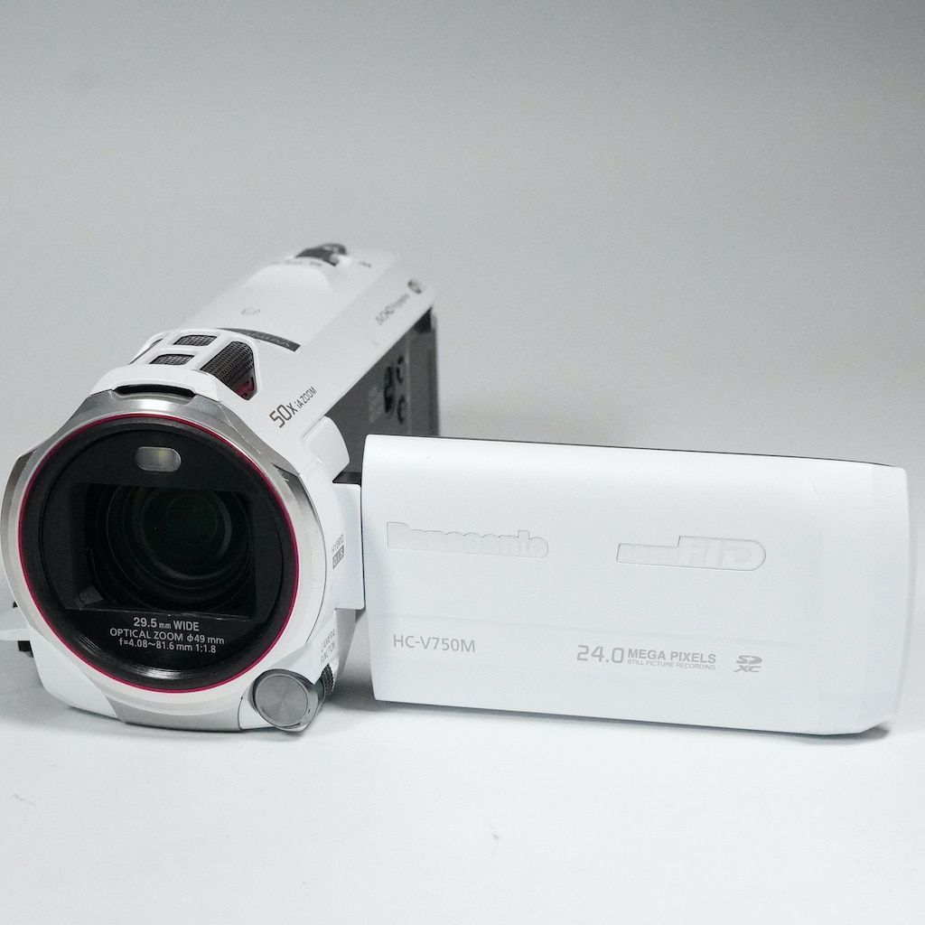 Panasonic パナソニック HC-V750M ホワイト 動作OK 返金保証