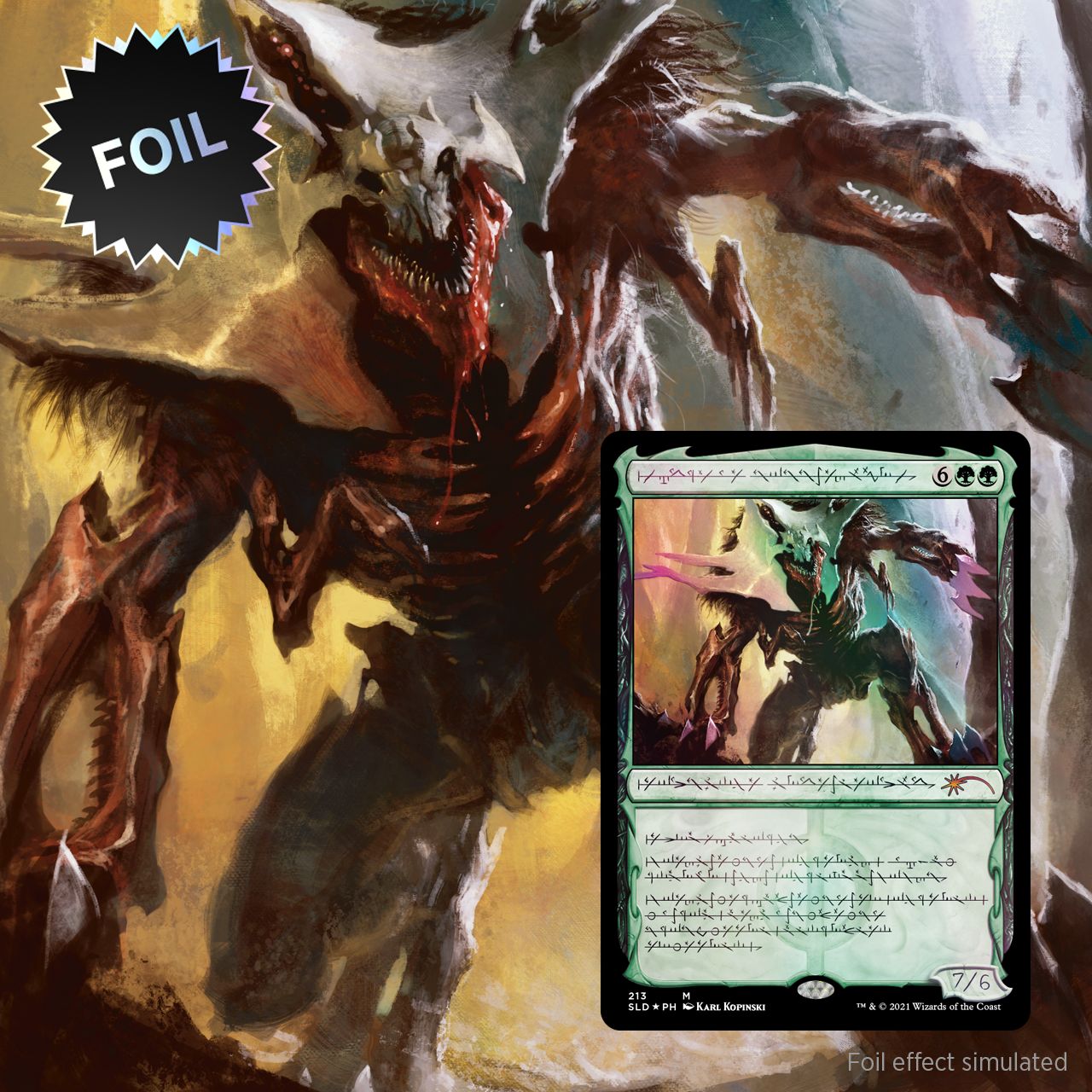マジック：ザ・ギャザリング PHYREXIAN PRAETORS COMPLEAT EDITION FOIL 倉庫在庫】マジック：ザ・ギャザリング SECRET LAIR「Phyrexian