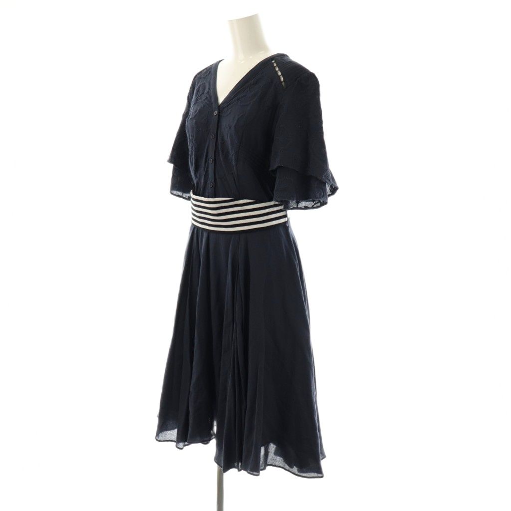 みみみ様　７月１日中❣️ボーダーズアットバルコニー　ツイードジレ　ネイビー ボーダーズアットバルコニー BORDERS at BALCONY VOYAGE DRESS
