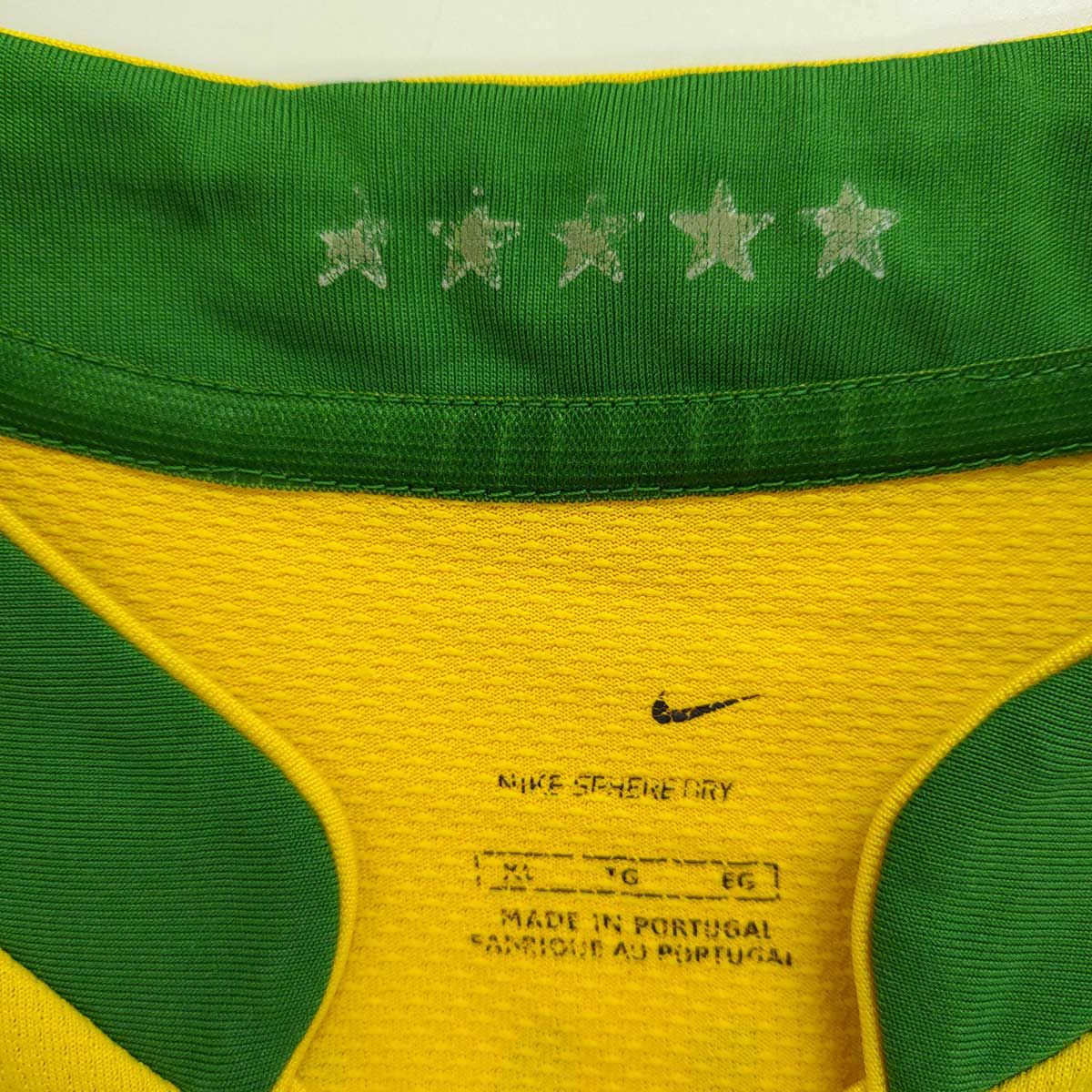 ナイキ サッカー ブラジル代表 2006 ユニフォーム #23 ROBINHO