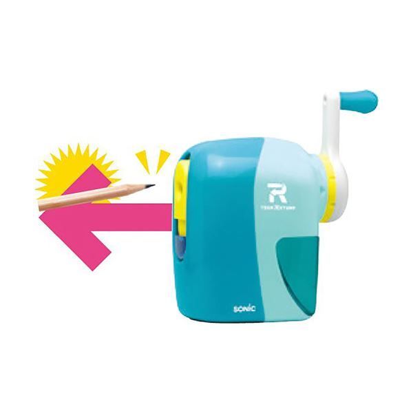 まとめ ソニックトガリターン 手動鉛筆削り ホワイト EK-7022-W 1台 ×3セット