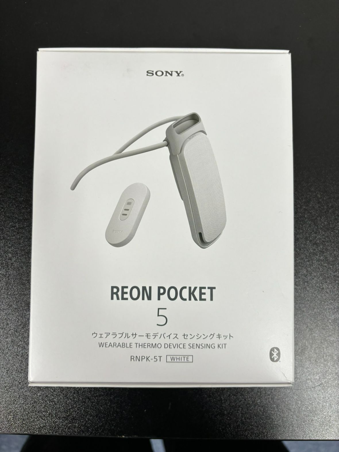 ソニー　SONY ウェアラブルサーモデバイス センシングキット REON POCKET 5 (レオンポケット5) センシングキット RNPK-5T/W