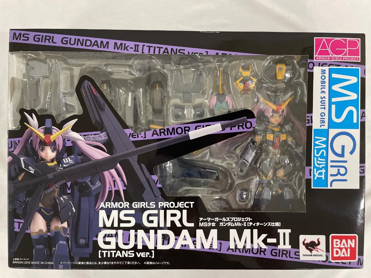 アーマーガールズプロジェクト MS少女 ガンダムMk-II(ティターンズ仕様) 約140mm ABS&amp;PVC製 可動フィギュア Amazon.co.jp: TAMASHII NATIONS アーマーガールズプロジェクト