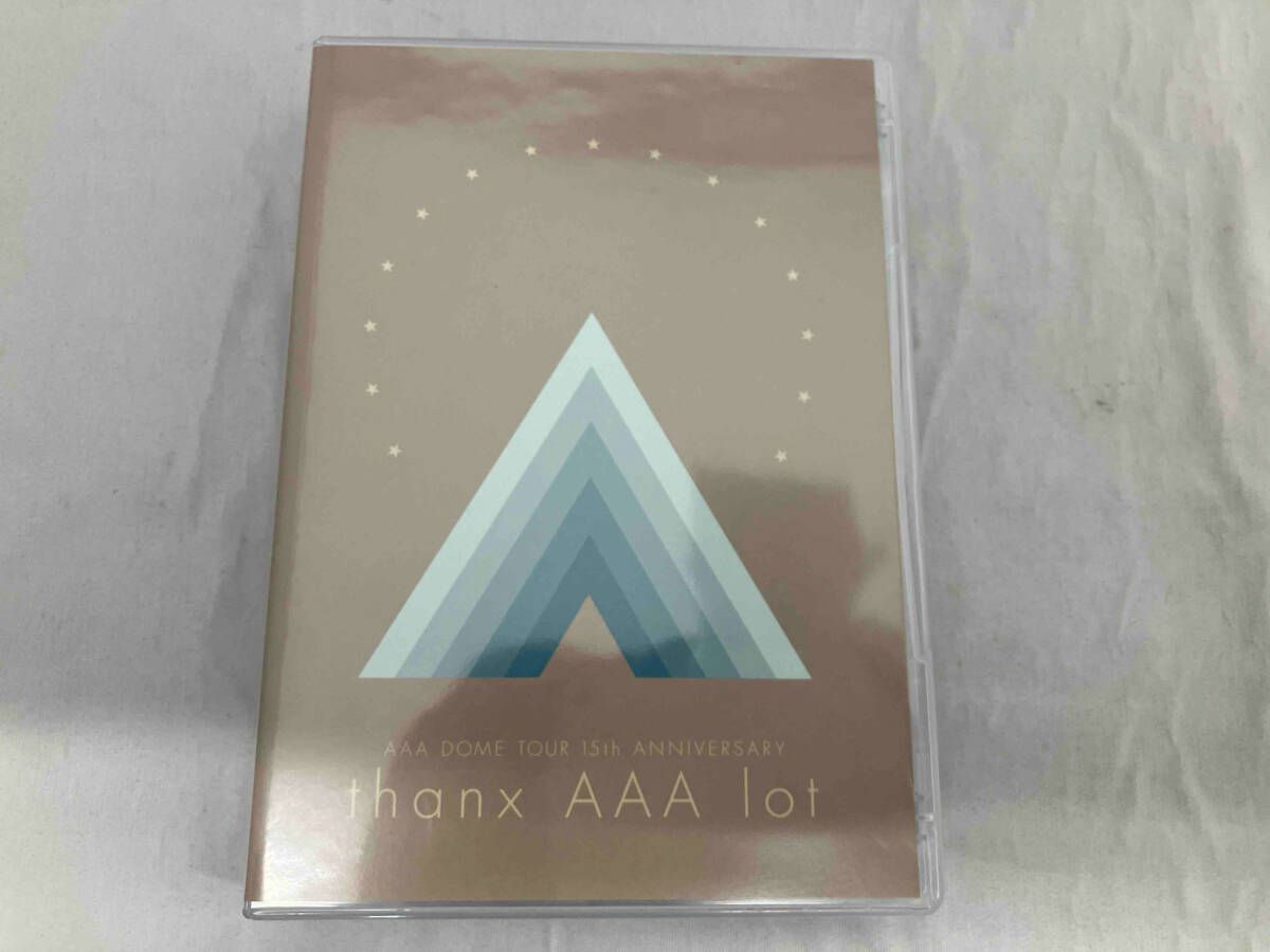 AAA DOME TOUR 15th ANNIVERSARY Blu-ray AAA DOME TOUR 15th