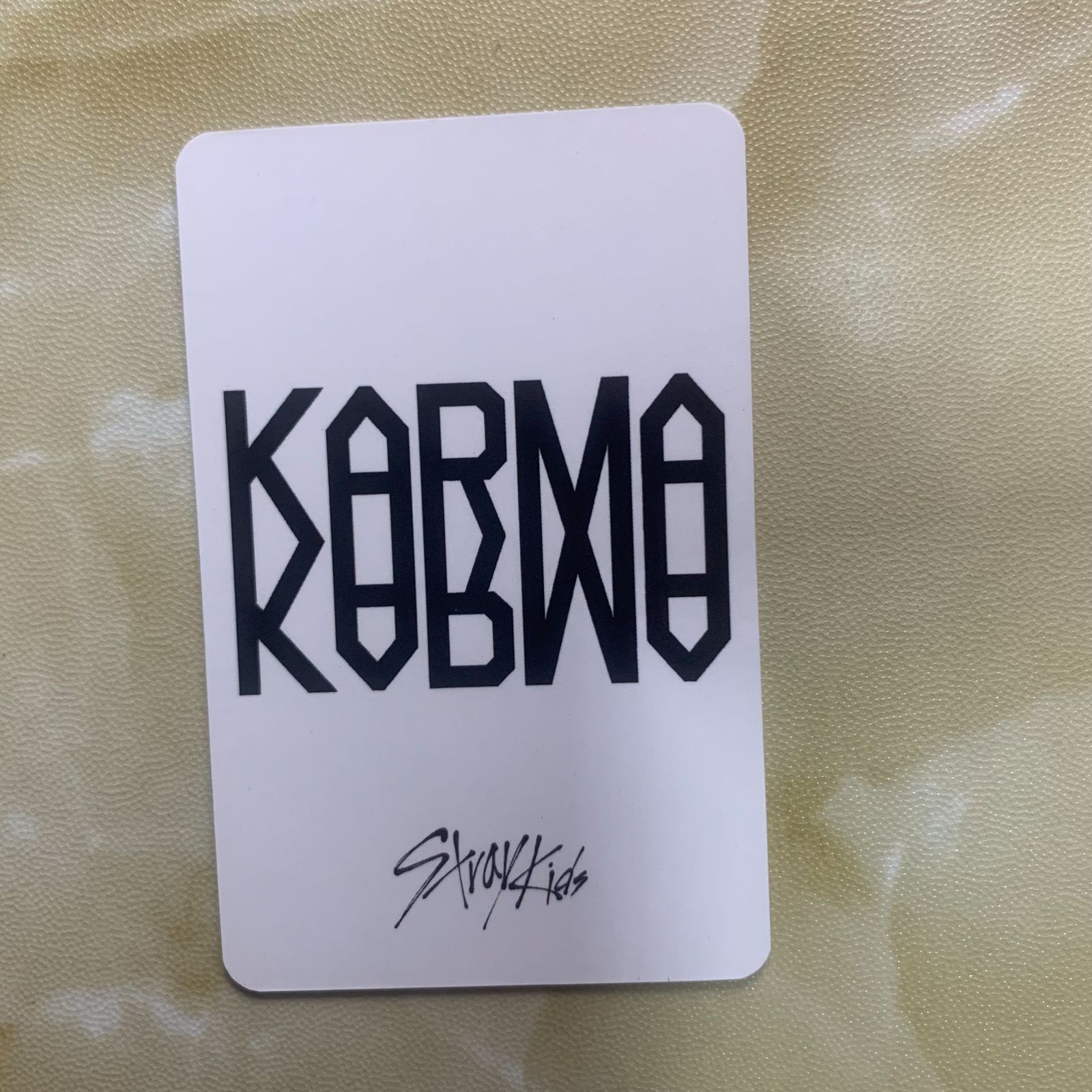 Stray kids KARMA 味噌トレカ Walmart Stray kids KARMA 味噌トレカ