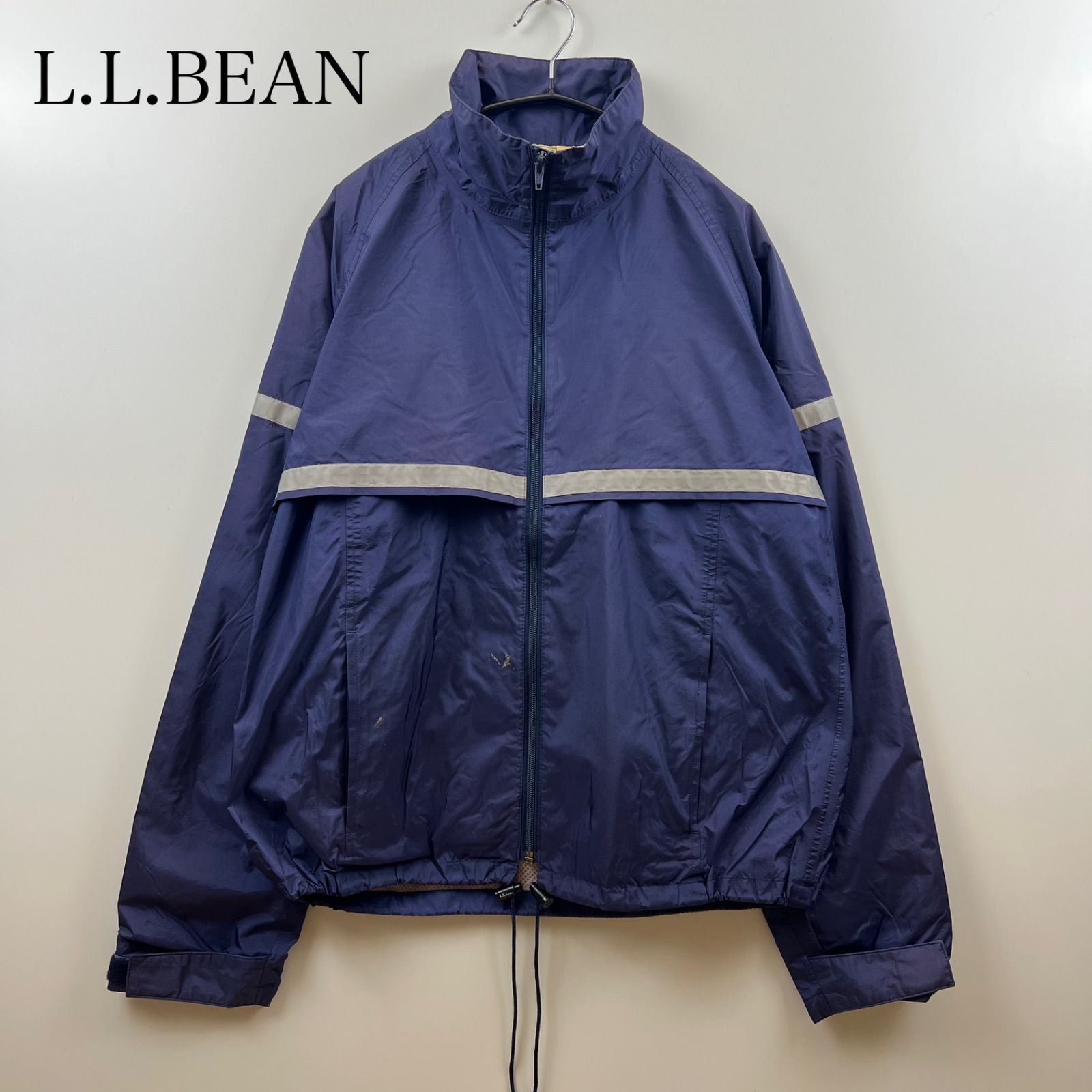 80s LLBean ゴアテックスシェルジャケット 短丈 ナイロンブルゾン 80s LLBean ゴアテックスシェルジャケット 短丈 ナイロン