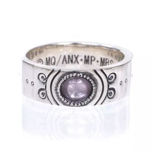 銀製品 指輪 暁美ほむら ソウルジェムシルバーリング 13号 魔法少女まどか マギカ