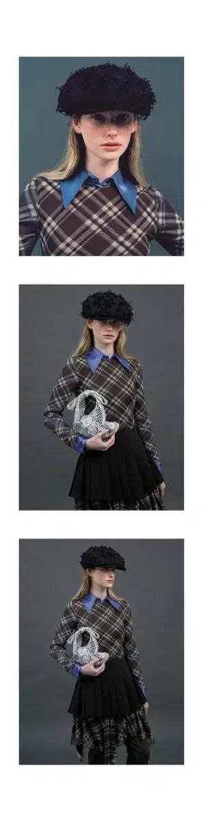 AWESOME NEEDS オーサムニーズ NEWSBOY CAP_FEATHER BLACK