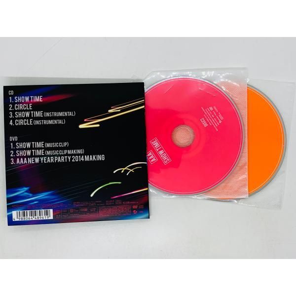 CD+DVD AAA SHOW TIME FC限定盤 / トリプルエー / 激レア 希少 デジパック仕様 X13