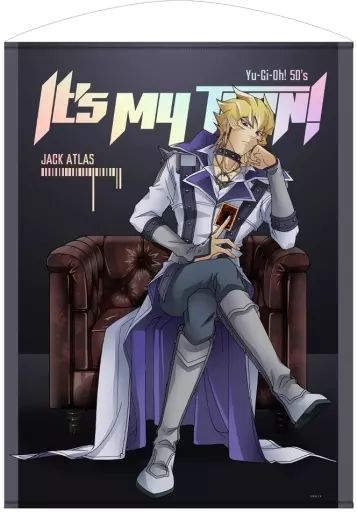 タペストリー 大型 ジャック アトラス 描き下ろし100cmタペストリー 最強の決闘者達Ver. 遊 戯 王5D’s