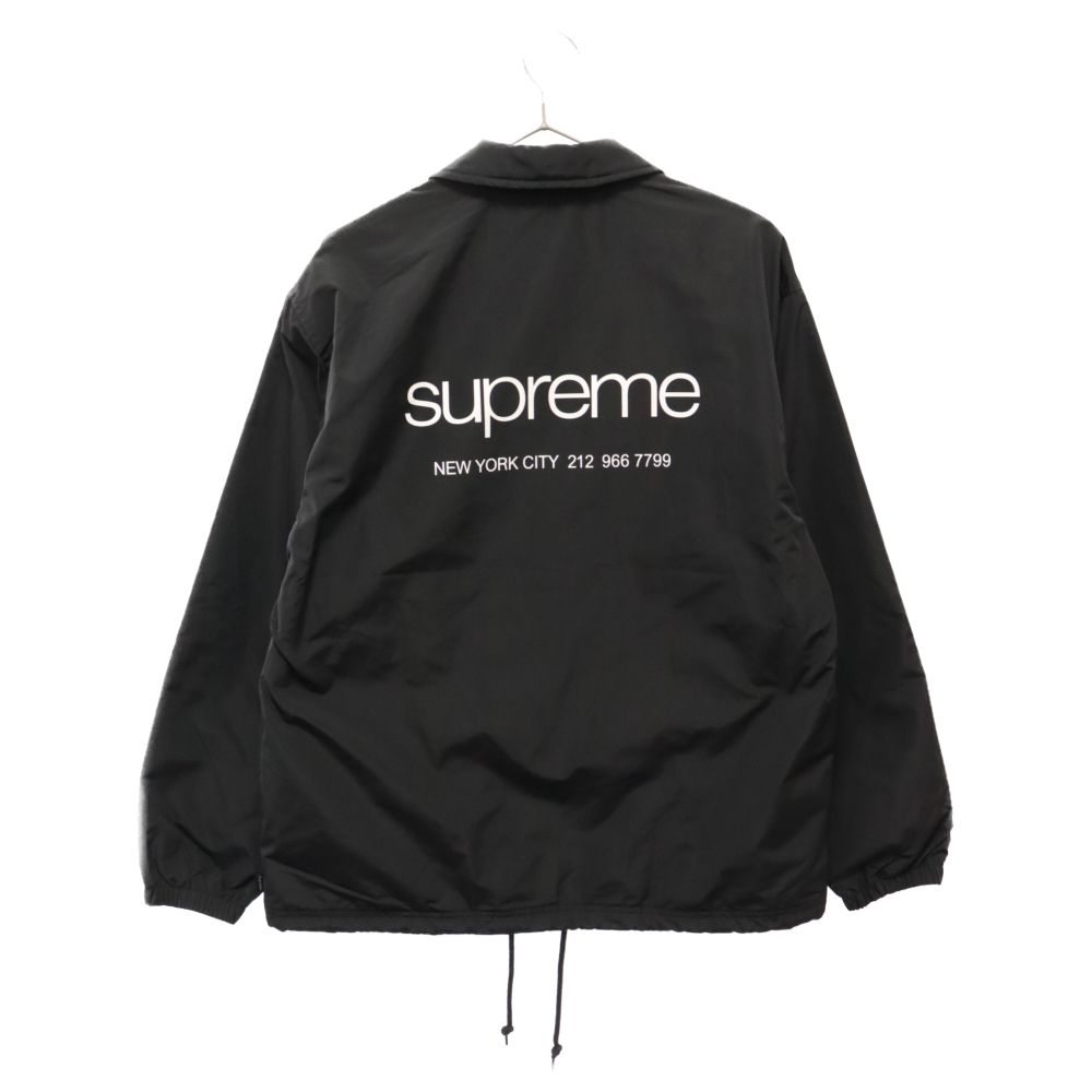 SUPREME (シュプリーム) 23AW NYC Coaches Jacket ロゴ刺繍 ナイロン