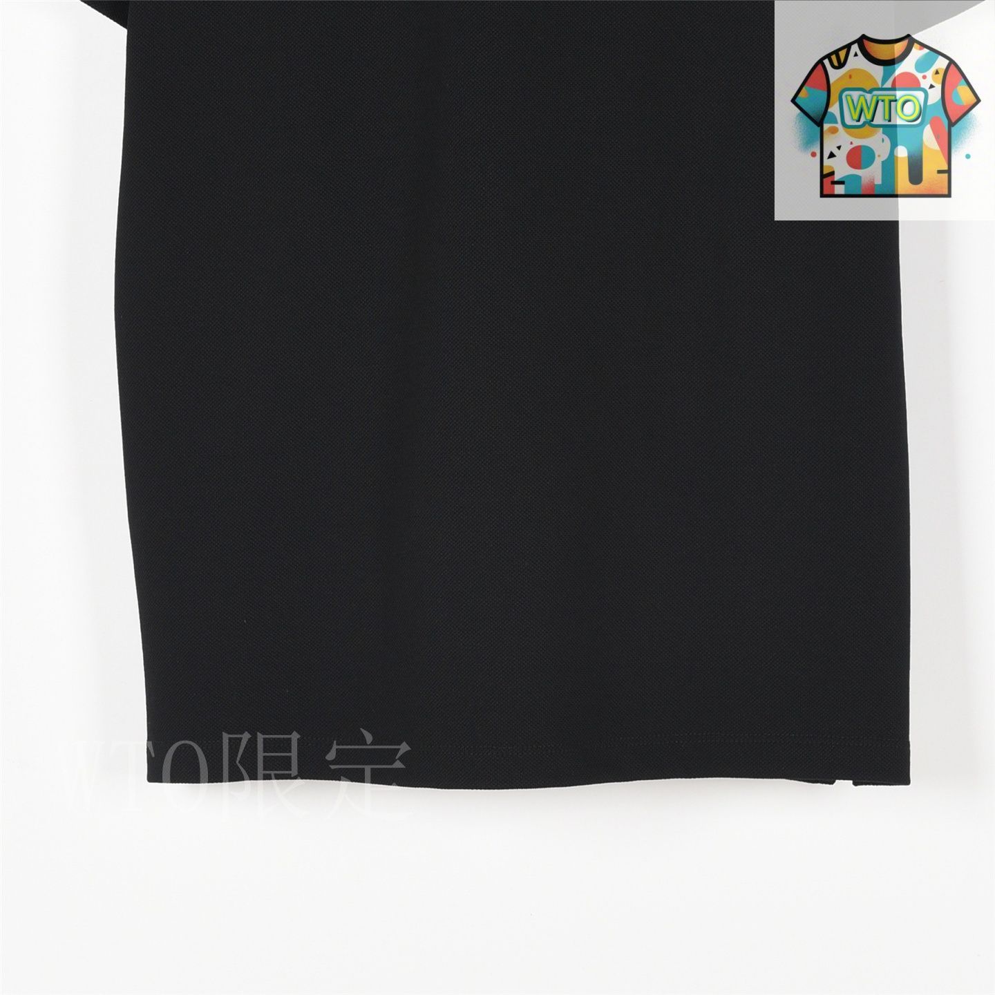 早い者勝ち‼️BURBERRY ブラック スウェット XS 今日WTO】Burberry 25SS ネックチェック ショートスリーブ