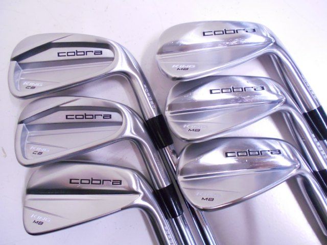 中古】アイアンセット コブラ コブラKING FORGED CB MB 2023 DG TOUR