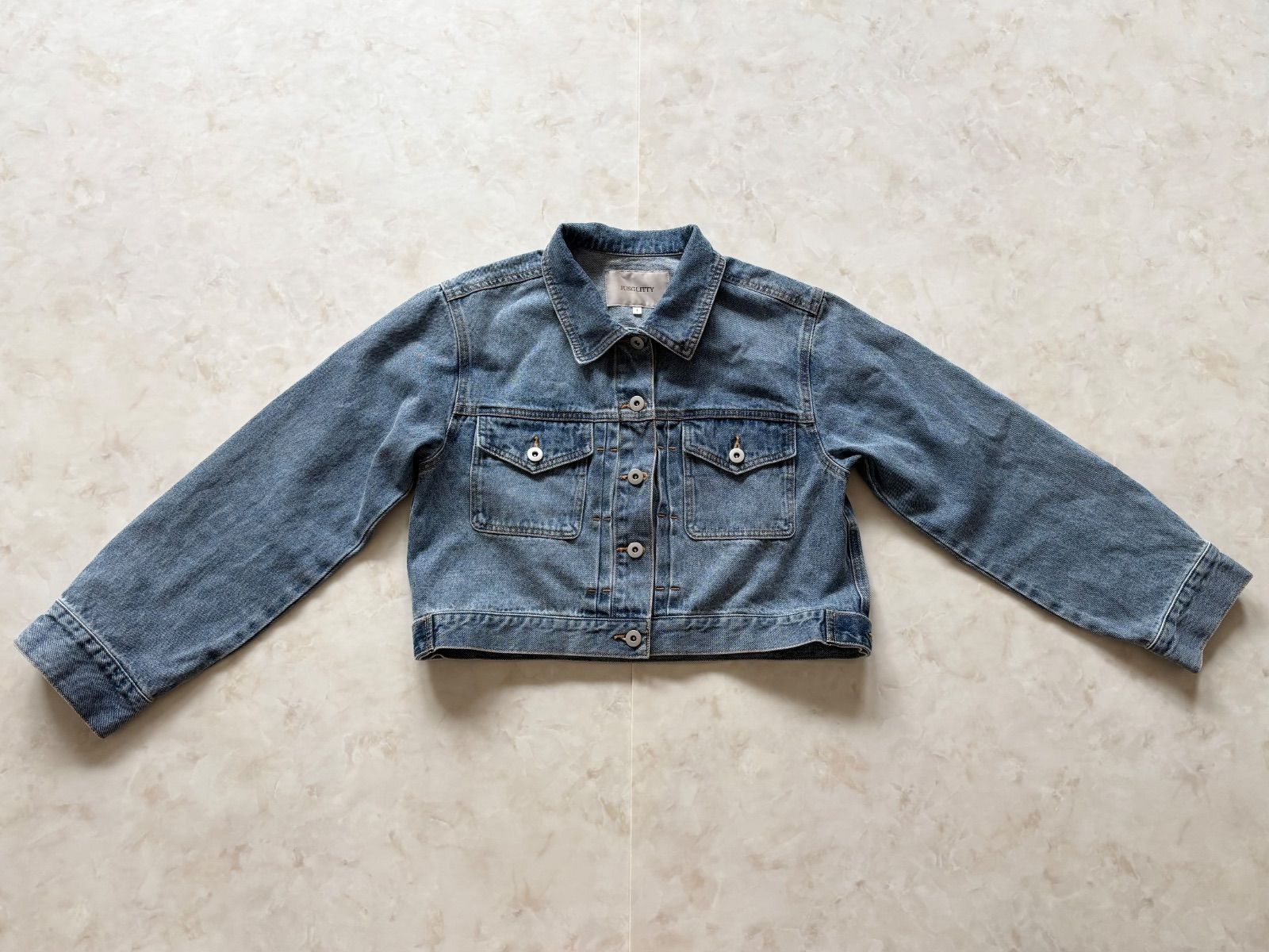 Sサイズ ジャスグリッティー Gジャン ブルー系 サイズ1 GULLKHAN_COM