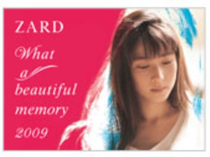 a beautiful ZARD What パンフレット memory forever 坂井泉水