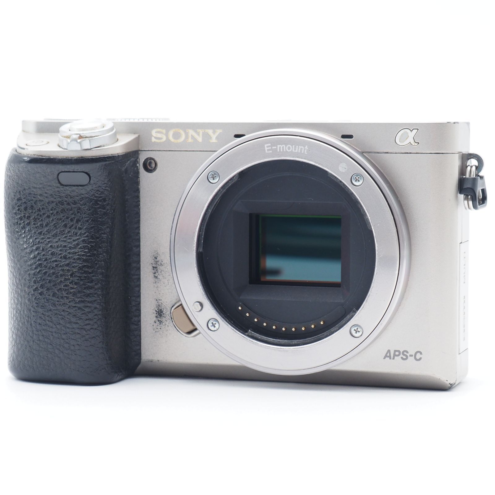 100641 SONY ミラーレス一眼 α6000 ボディ シルバー ILCE-6000 S