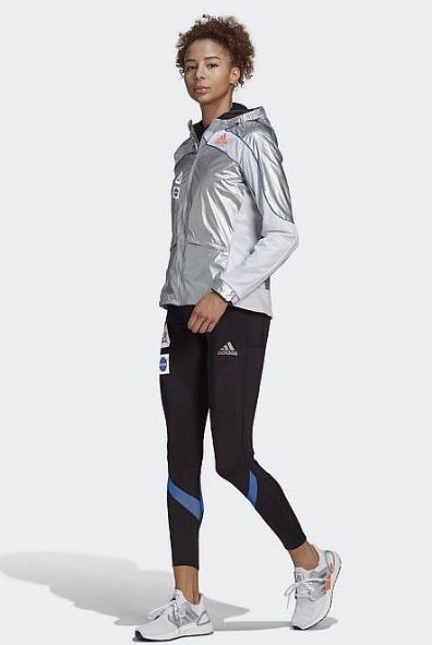 新品　adidas アディダス　フルジップランキングジャケット　NASA M