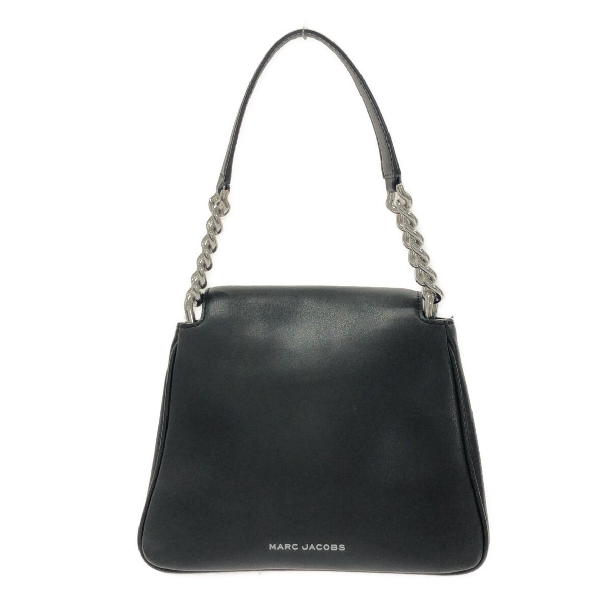 MARC JACOBS(マークジェイコブス) ハンドバッグ美品 ザ J マーク チェーン サッチェル ミニ H708L01RE22 黒 レザー -  メルカリ