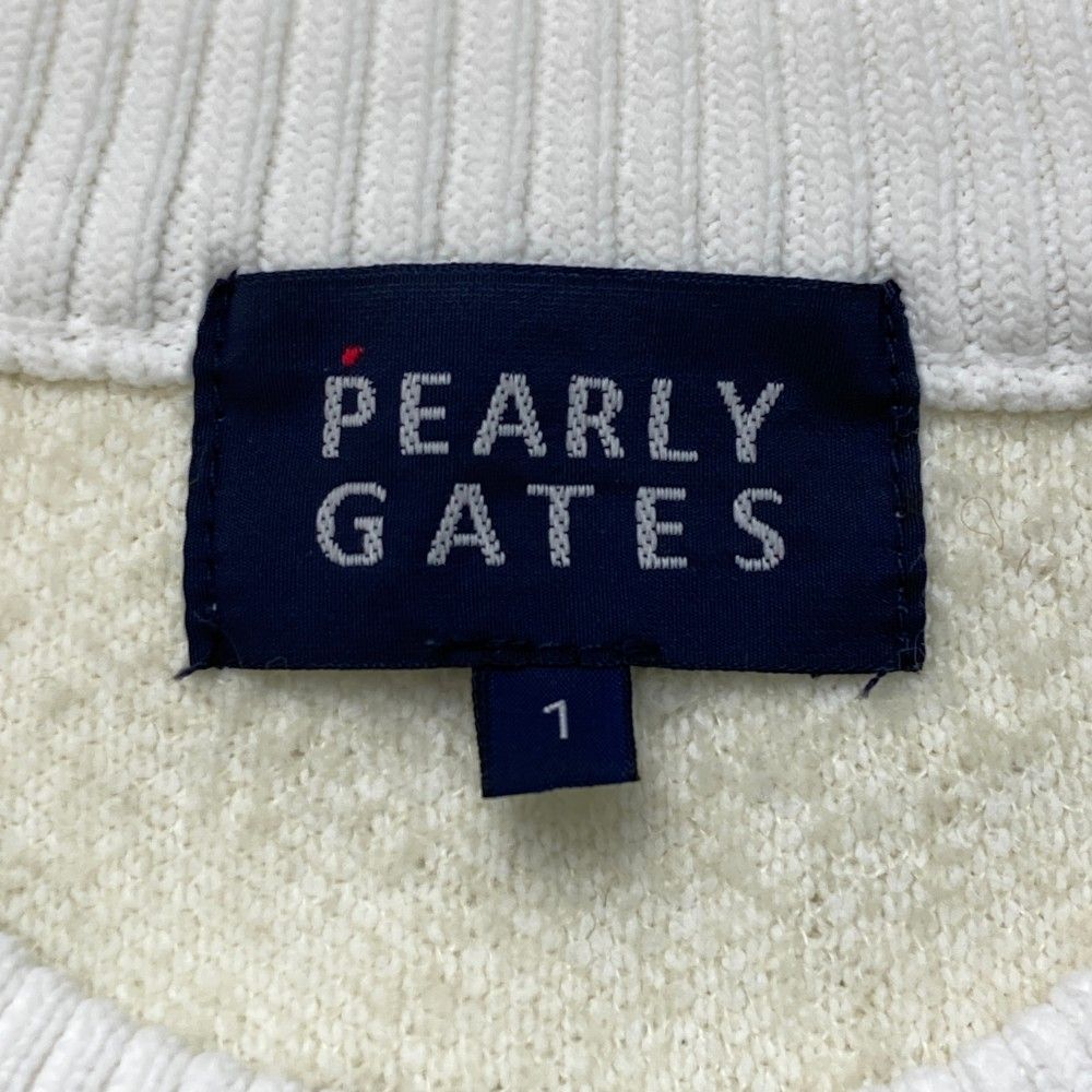サイズ：1 PEARLY GATES パーリーゲイツ ウール混 ニット