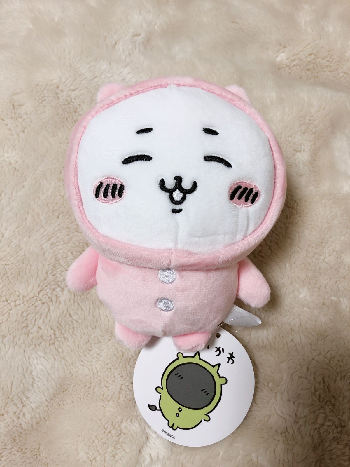 ちいかわ パジャマパーティーズ ぬいぐるみ ぷち　ミニ　マスコット ４個セット ちいかわ ぽてたまぬいぐるみ 新作 ちいかわ パジャマパーティー
