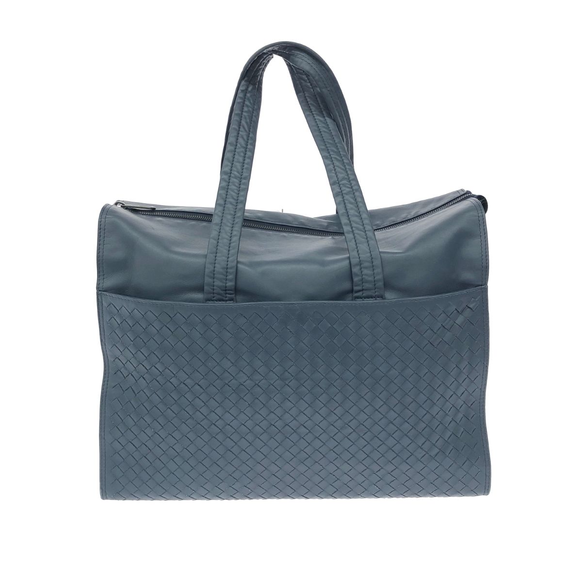 ボッテガヴェネタ ネイビー トートバッグ BOTTEGA VENETA ボッテガヴェネタ ボストン トートバッグ