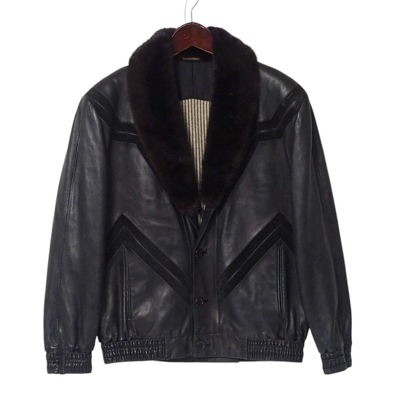 ZILLI ジリー ヴェルヴェットジャケット ブルゾン フランス製 シルク