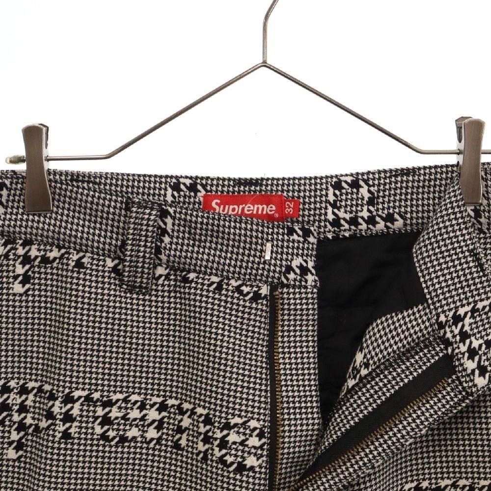 パンツ supreme Houndstooth Logos Pants SUPREME (シュプリーム) 20AW Houndstooth Logos Pants ウーブン