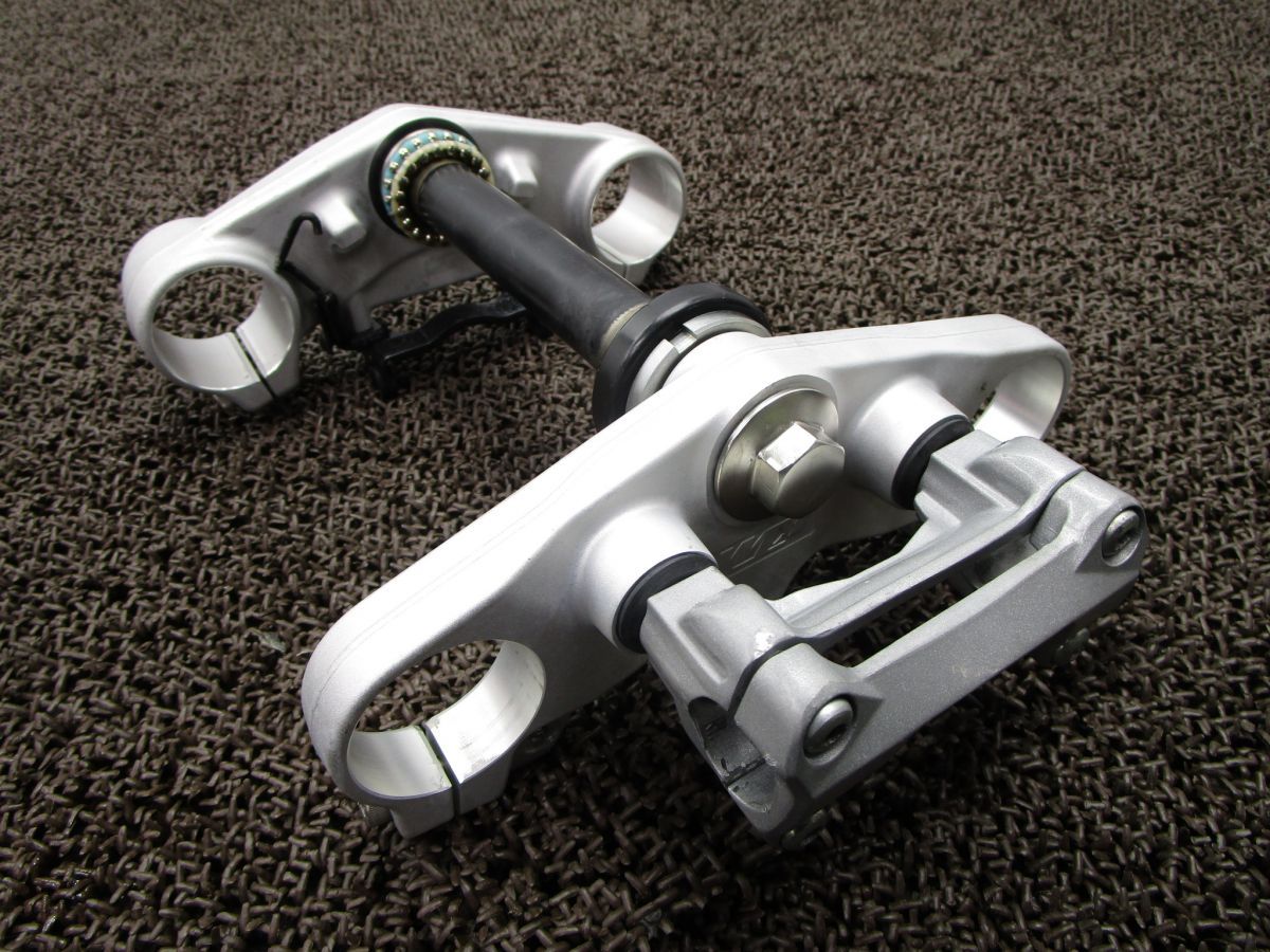 ☆カワサキKLX250フロントフォーク・トップブリッジ・ステム要OH☆D