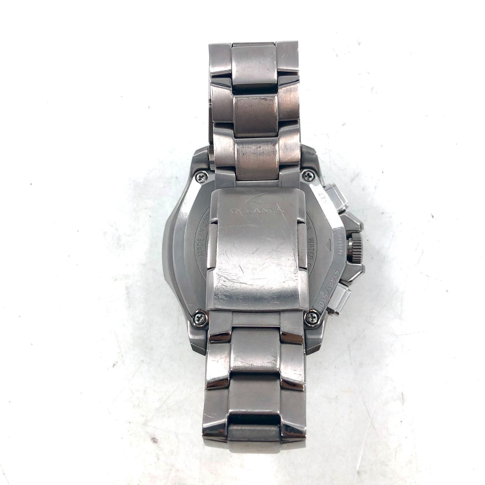 CASIO カシオ OCEANUS オシアナス 0CW-T1000 SS/ソーラー クロノ