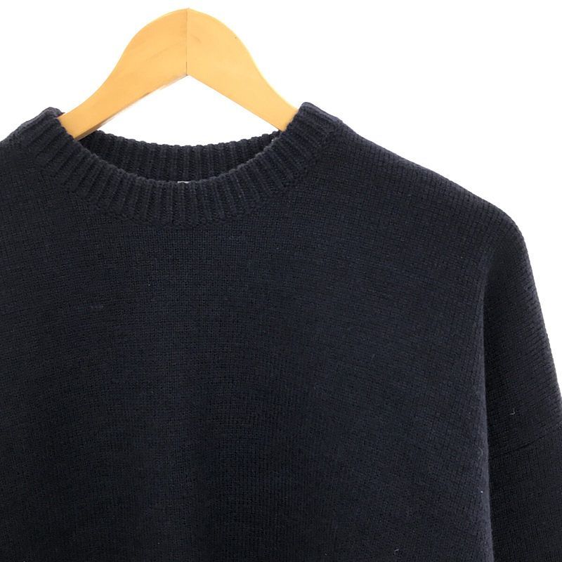 【美品】  CFCL / シーエフシーエル | WOOL MILAN TOP / ウール ニットプルオーバー | M | ネイビー | レディース CFCL / シーエフシーエル | WOOL MILAN TOP / ウール ニットプル
