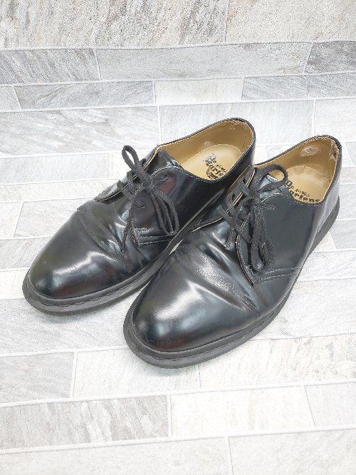 Dr.Martens ドクターマーチン レースアップ ラウンドトゥ ビジネスシューズ サイズEU39 ブラック メンズ P  【1405090018079】