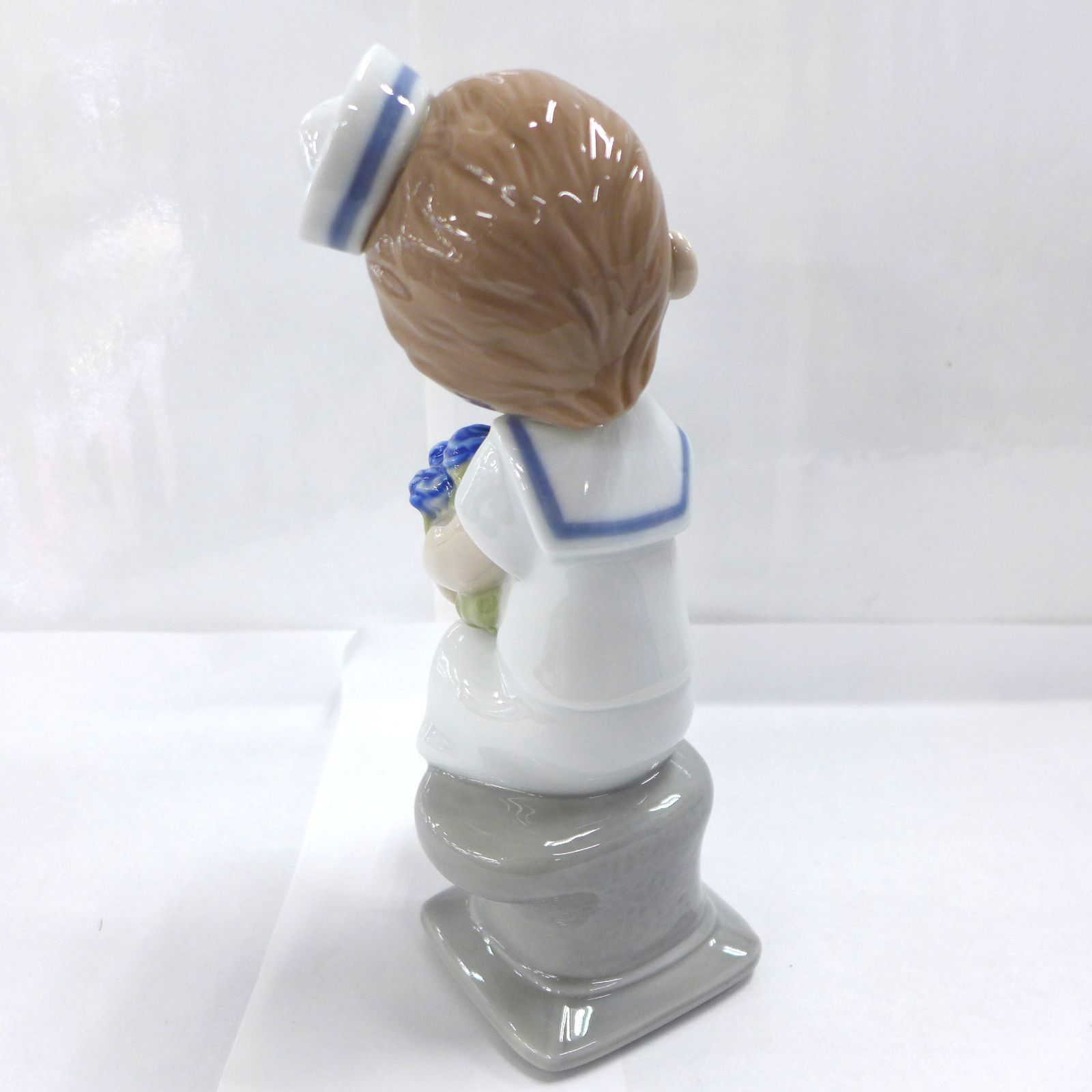 ② リヤドロ社　NAO タカシマヤオリジナル ローズちゃん 陶器 置物 LLADRO リヤドロ社 NAO タカシマヤオリジナル ローズちゃん 陶器