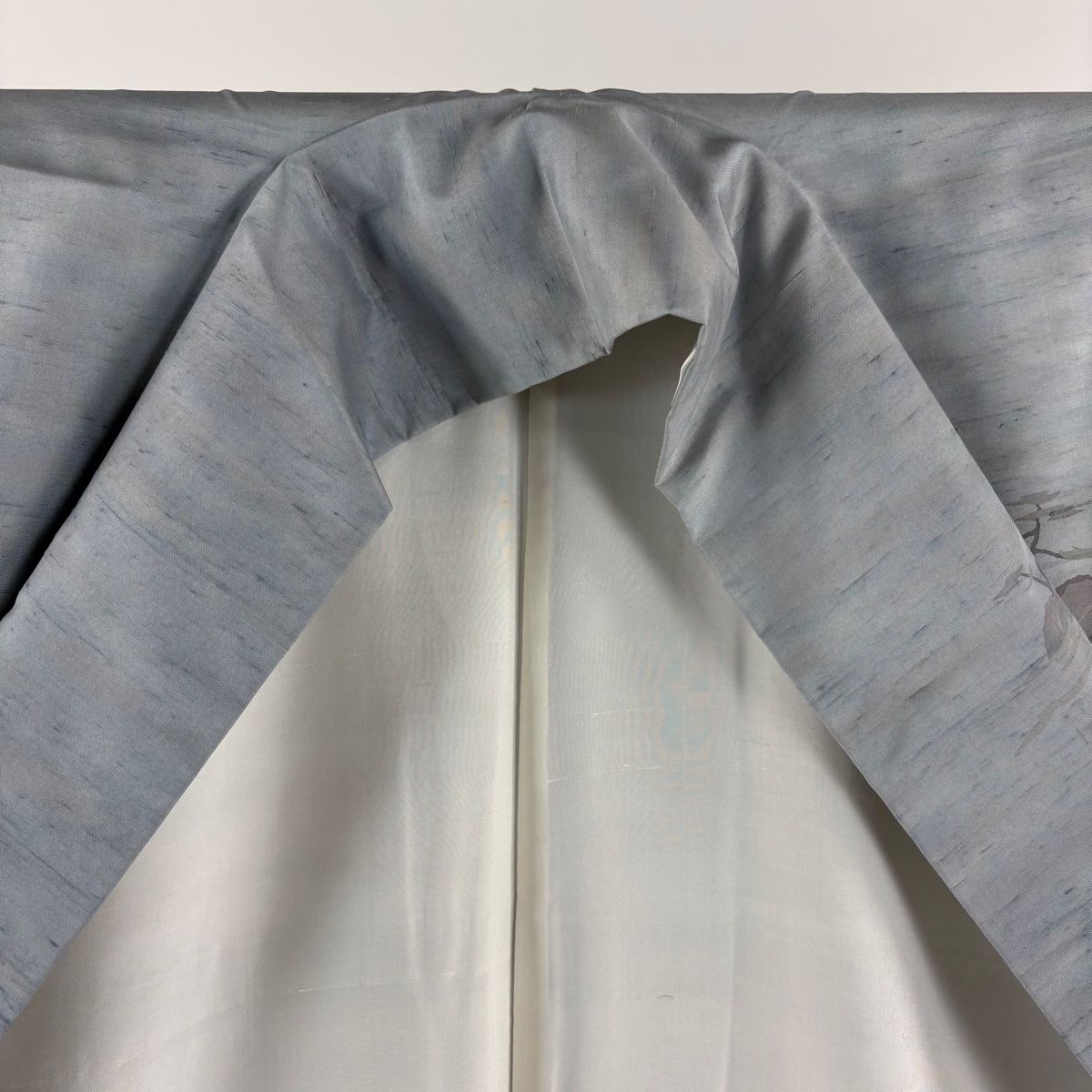 袷 牛首紬地