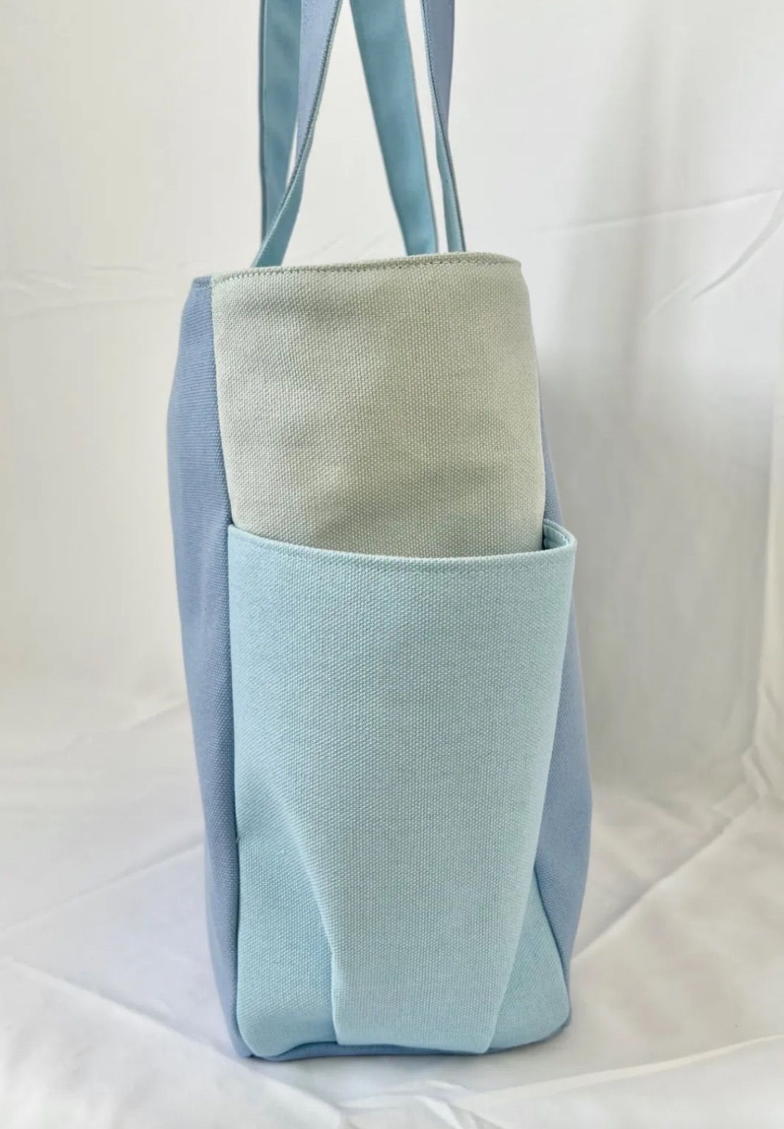 サイドポケット 大きめトートバッグ