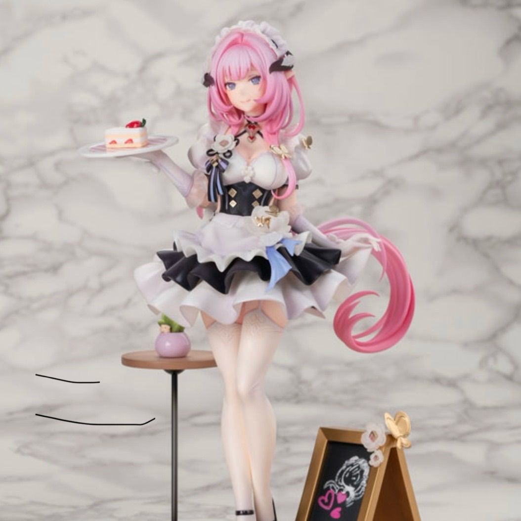 崩壊3rd エリシア ピンクのメイドさんVer. 1/7スケール PVC&ABS製 塗装