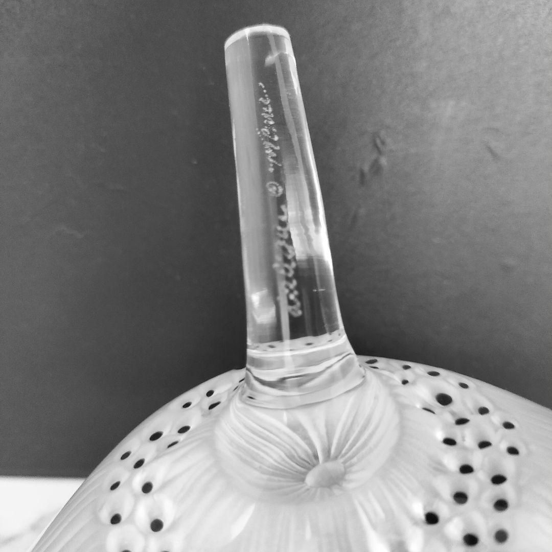 美品◇ルネ ラリック Lalique アネモネ ペーパーウェイト 文鎮