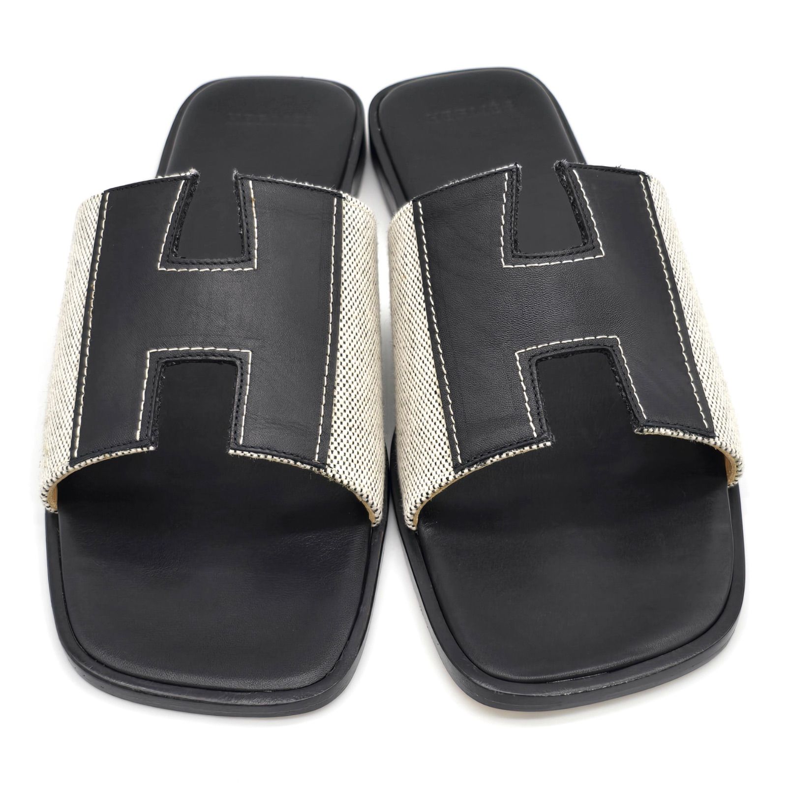 HERMES エルメス イズミール ブラック 42 注目の HERMES - HERMES(エルメス) サンダル 42 メンズ