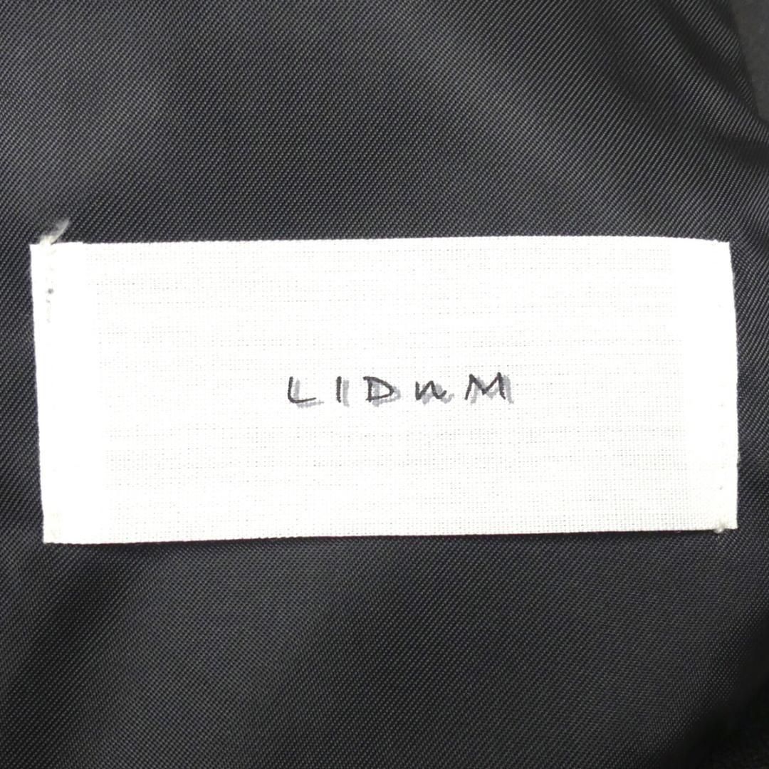 ライダースジャケット 本革 シングル LIDNM リドム S メンズHN1865