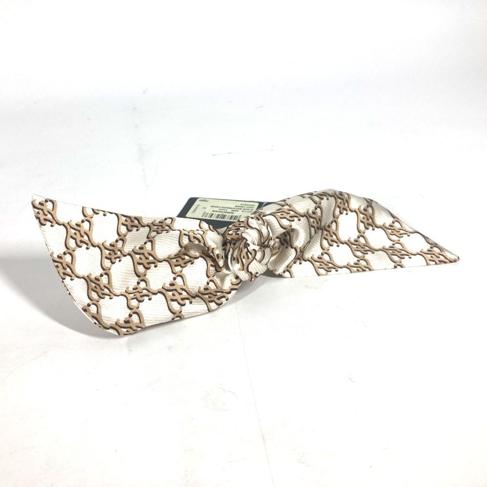 FENDI リボンバレッタ FENDI フェンディ バレッタ ロゴ リボン FXT114 シルク - メルカリ