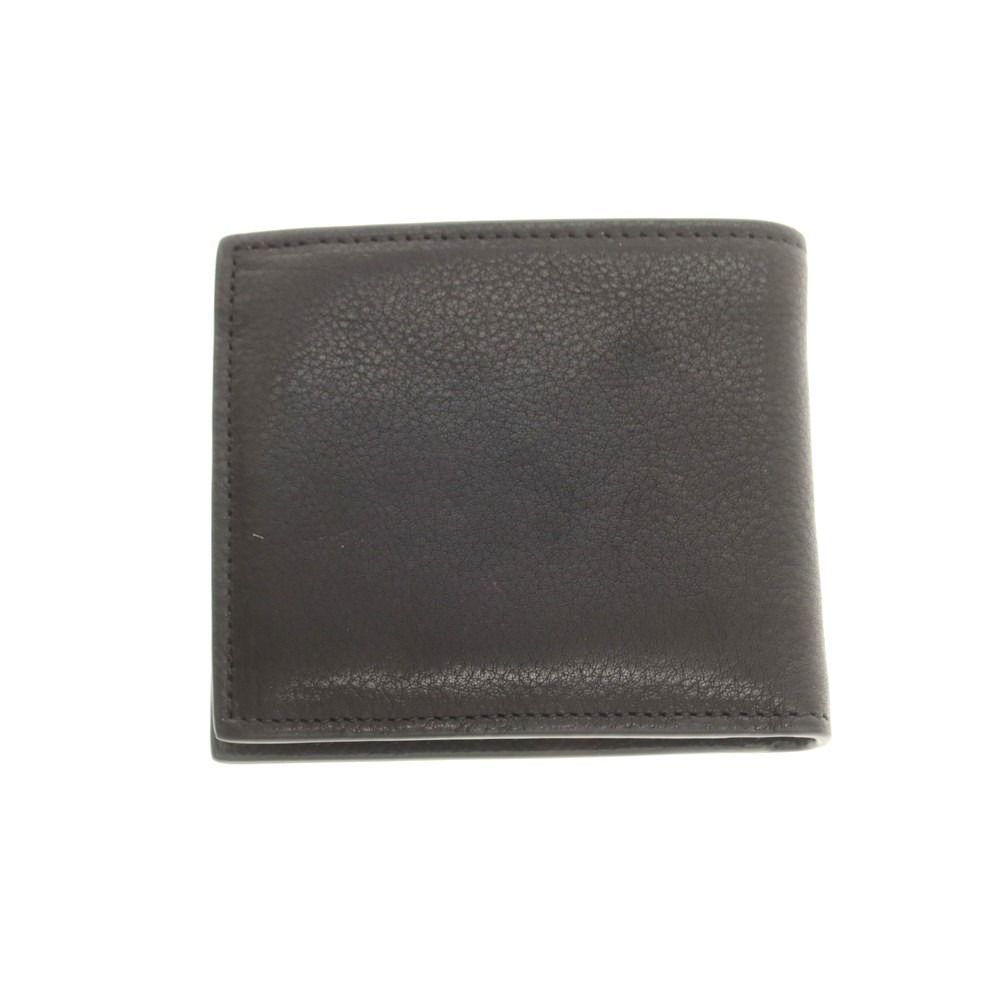 二つ折り財布 ブラック