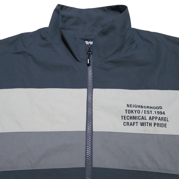 NEIGHBORHOOD TRACK JACKET ネイビー/グレー　XL 楽天市場】NEIGHBORHOOD ネイバーフッド ジャケット サイズ:XL 22SS