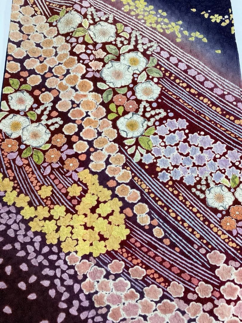 振袖 豪華 辻ヶ花 金通し 絞り 身丈167cm 撥水加工済 - メルカリ