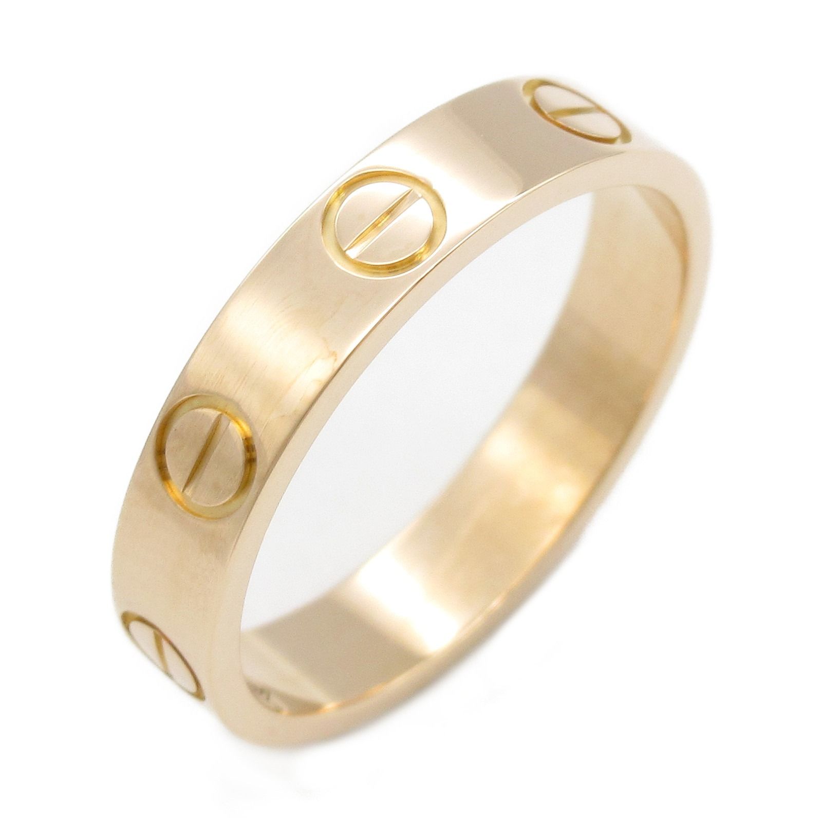 カルティエ CARTIER リング 指輪 ミニラブリング B4085249 K18PG ピンクゴールド ミニラブリング レディース Used A