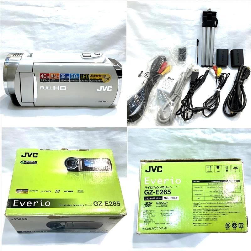 【C6362】JVC ハイビジョンメモリームービー GZ-R70 ビデオカメラ より身近になった全天候型“オールウェザームービー”の新ライン