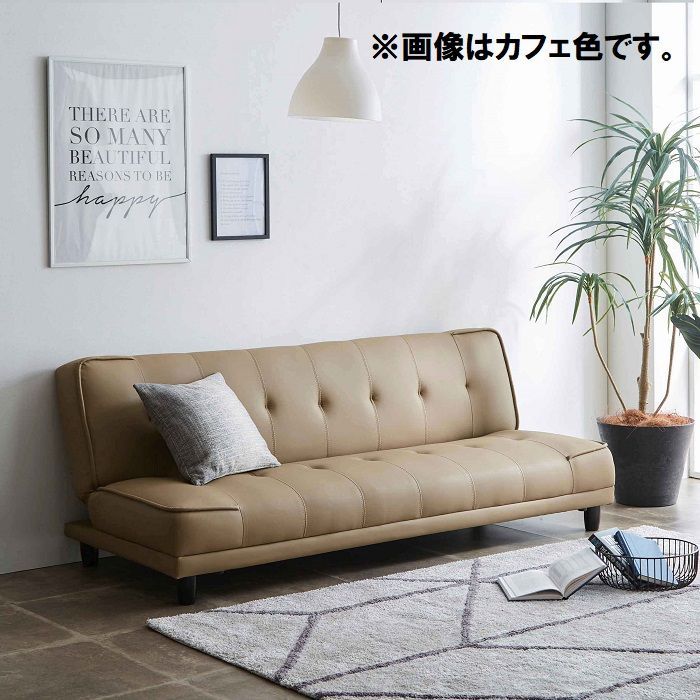 赤 ソファーベッド